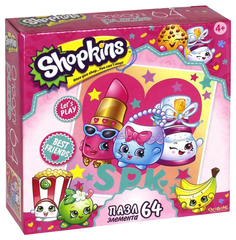 Пазл Origami Shopkins Стильные штучки 64 элемента 02964
