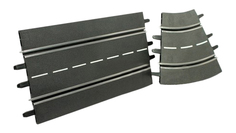 Автотрек Carrera 2 прямые, 4 поворота 1/30° Evolution