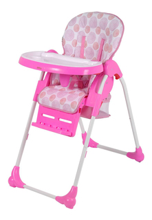 Стульчик для кормления Тополь Selby BH-435 (2) розовый