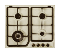 Встраиваемая варочная панель газовая Delonghi AV 46 Pro Beige Delonghi