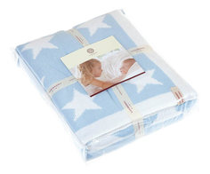 Плед Luxberry Imperio 254 100 х 150 см бело-голубой