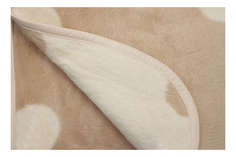 Плед Luxberry Lux 3024 01 100 х 140 см бежево-песочный