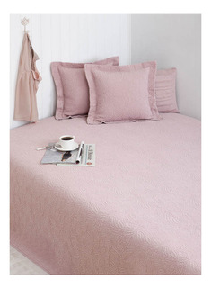 Покрывало Luxberry Каменный цветок 240 х 260 см ягодный сорбет