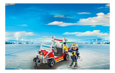 Машина спецслужбы PLAYMOBIL Пожарный квадроцикл