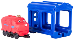 Гараж игрушечный Jazwares Chuggington Паровозик Уилсон