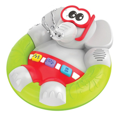 Интерактивная игрушка для купания 1 TOY Веселый слоненок