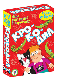 Семейная настольная игра Дрофа-Медиа Крокодил