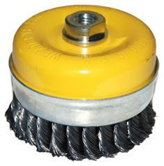 Щетка д/УШМ М14/100мм чашечная сталь витая 51547 Энкор