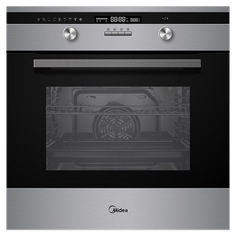 Встраиваемый электрический духовой шкаф Midea MO781E4CX Silver/Black