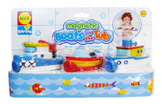 Игрушка для купания ALEX Магнитные лодки