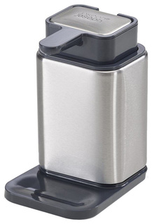 Дозатор для мыла Joseph Joseph Surface Серебристый/Черный