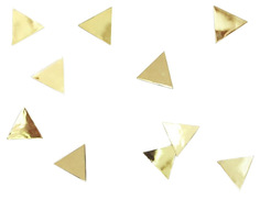 Декор для стен Umbra Confetti triangles латунь