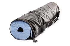 Чехол для йога-коврика RamaYoga Симпл с карманом 508103 60 см черный