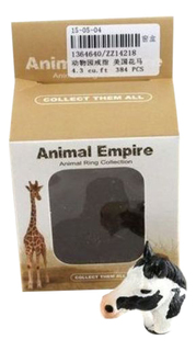 Фигурка животного Shantou Gepai кольцо Animal Empire Лошадь ZZ14218