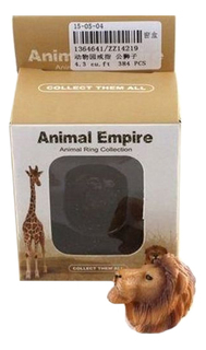 Фигурка животного Shantou Gepai кольцо Animal Empire Лев ZZ14219