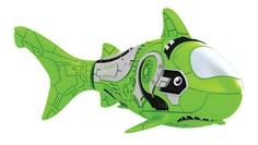 Интерактивная игрушка для купания Robofish Акула зеленая Zuru
