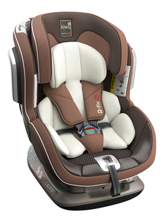 Автокресло Kiwy SF012 Q-Fix группа 0/1/2, Mokka