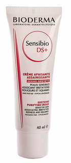 Крем для лица BIODERMA Sensibio DS+ - Soothing Purifying Cream 40 мл