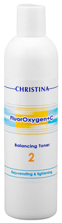 Тоник для лица Christina FluorOxygen +C Balancing Toner Step 2 300 мл