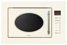 Встраиваемая микроволновая печь с грилем Midea Retro MI 9255 RGI-B