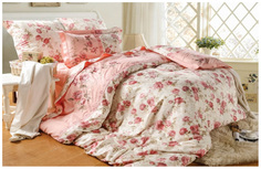 Комплект постельного белья СайлиД сатин с вышивкой двуспальный