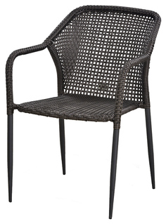 Стул из искуственного ротанга Y35-W2390 Brown Afina