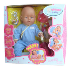 Пупс интерактивный с аксессуарами Shantou Gepai B1406472