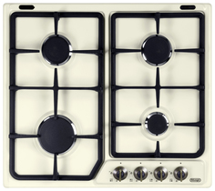 Встраиваемая варочная панель газовая Delonghi AV 46 ASV GU Beige Delonghi