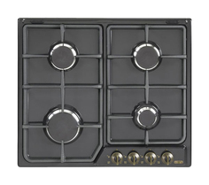 Встраиваемая варочная панель газовая Delonghi ANTG 46 ASV GU Black Delonghi