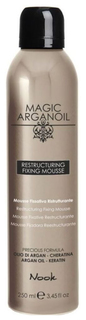 Мусс для волос Nook Magic Arganoil Restructuring Fixing Mousse 250 мл