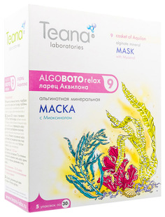 Маска для лица Teana AlgoBotoRelax Увлажняющая питательная 30x5 г