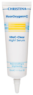 Сыворотка для лица Christina FluorOxygen+С VitaC-Clear Night Serum 30 мл