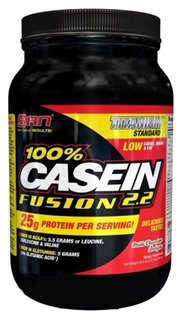 Протеин SAN 100% Casein Fusion 1000 г шоколад
