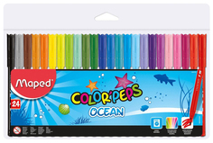 Набор фломастеров Maped Color Peps Ocean 24 цветов