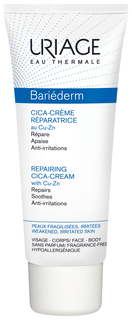 Крем для лица Uriage Bariederm Cica-Crème Réparatrice au Cu-Zn 100 мл