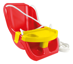 Качели детские ZebraToys со столиком