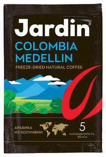 Кофе растворимый Jardin Colombia medellin 2 г 26 штук