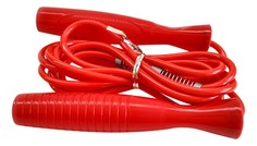 Скакалка Спортекс R18150 красная 280 см