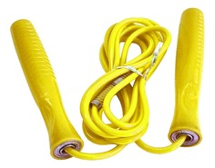 Скакалка Спортекс R18150 желтая 280 см