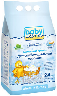 Стиральный порошок для детского белья Babyline Sensitive 2,4 кг