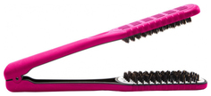 Расческа для выпрямления волос Bradex "Шелковые пряди" малиновая