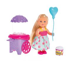 Кукла Simba Еви делает попкорн, 12 см