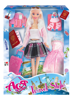 Кукла ToysLab Entertainment Ася Блондинка в розовой кофте