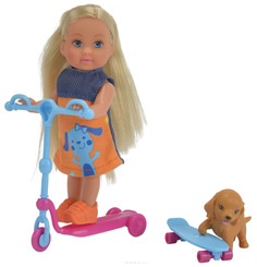 Кукла Simba Scooter Run 5732295 Еви на скутере