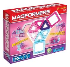 Конструктор Magformers Магнитный 30 деталей Pastelle