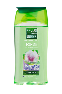 Тоник для лица Чистая Линия Импульс молодости Освежающий 150 мл