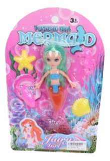 Кукла русалка с аксессуаарми Fashion Girl Mermaid 29 см Shantou Gepai B1564104