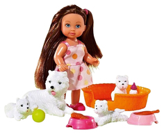 Игровой набор Simba Еви с домашними питомцами 5734191