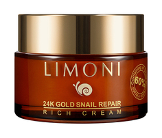 Крем для лица LIMONI 24K Gold Snail Repair Rich Cream 50 мл