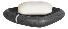 Мыльница Spirella Etna Stone камень полирезина серый (1013640)